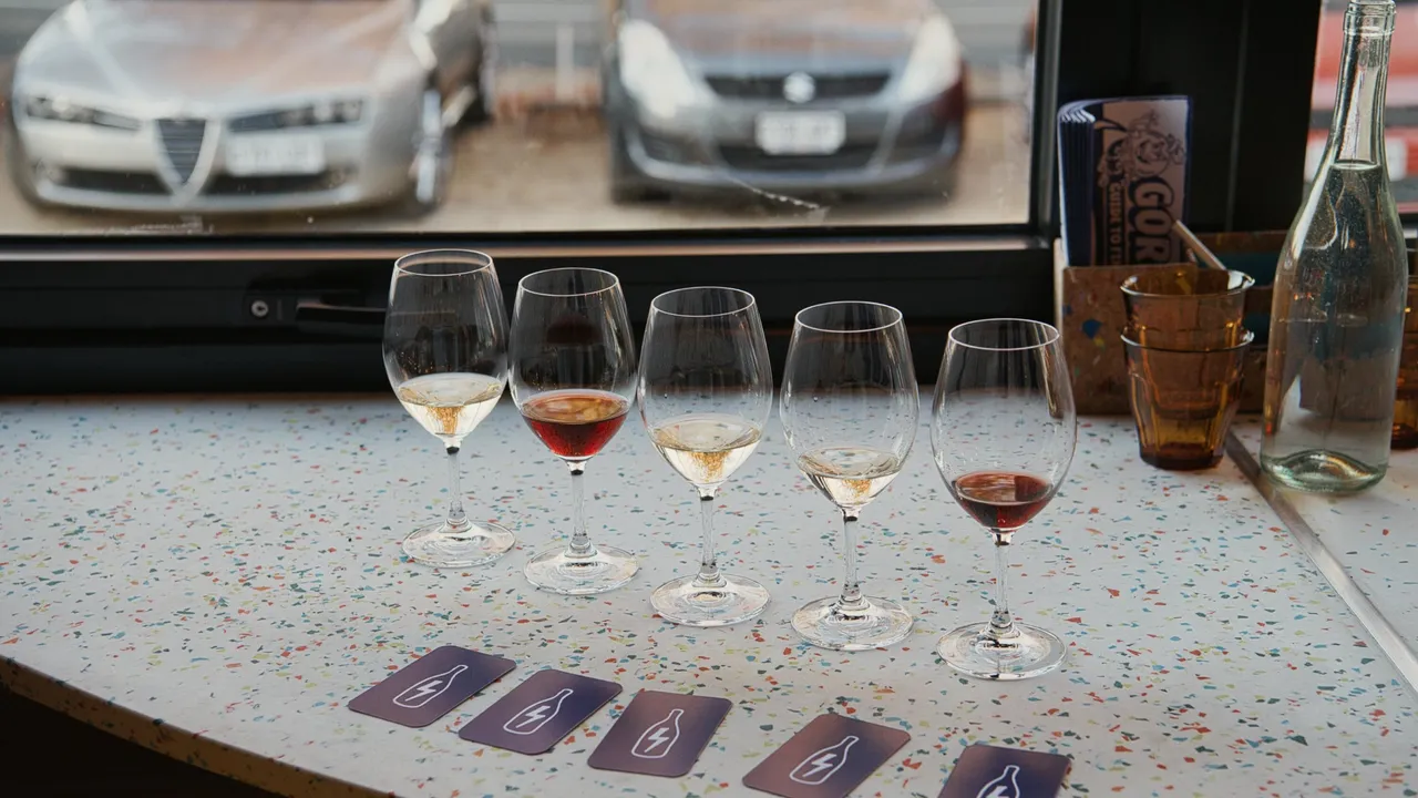 A blind flight of wines with Bottle Shock scorecards